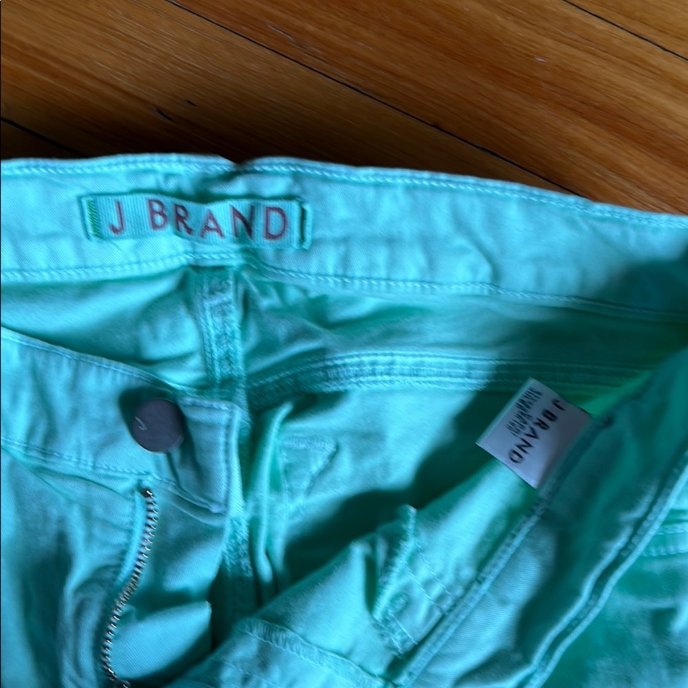 J Brand Mint Green Jeans
